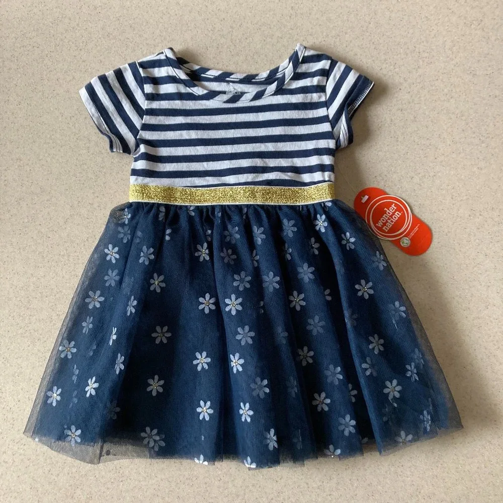 Baby Girl Tulle Tutu Dress Size 12 mo.  NWT